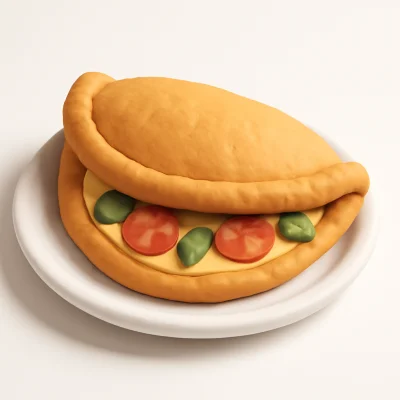 Calzone mit Gouda
