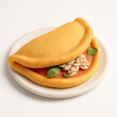 Calzone mit tonno