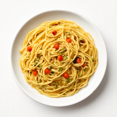 Spaghetti Aglio e Olio e Peperoncino (Scharf)