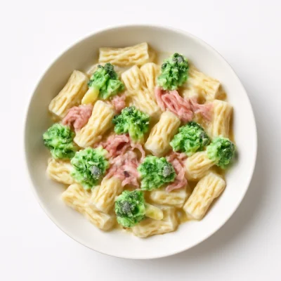 Rigatoni con Broccoli e Prosciutto