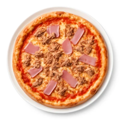 Pizza Tonno e Prosciutto