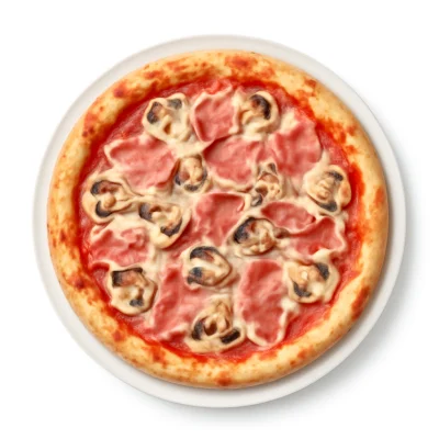 Pizza Funghi Prosciutto