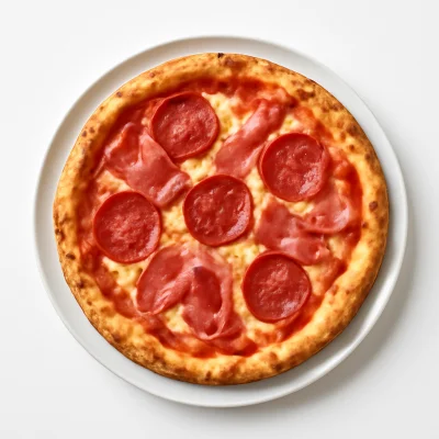 Pizza Salami Prosciutto