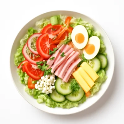 Schinken-Käse-Salat