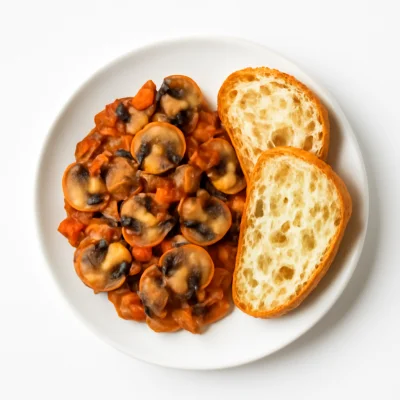 Frische Champignons