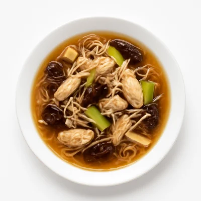 Glasnudel-Suppe