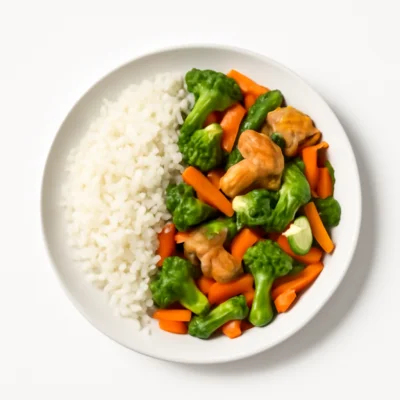 Gebratenes Gemüse Chop Suey