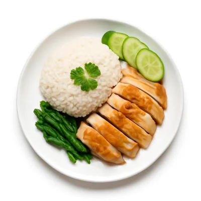 Thai Spezialität vom Huhn (Reis)