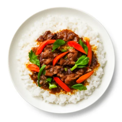 Thai Spezialität vom Rind (Reis)