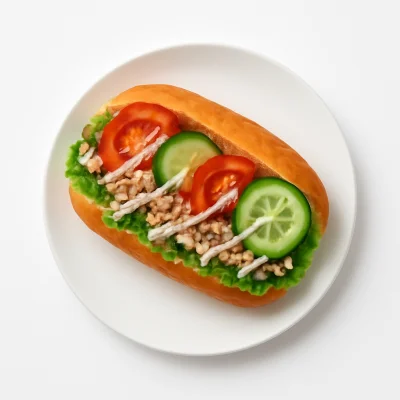 Salatbrötchen