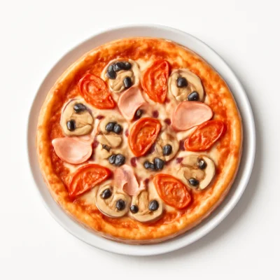 Pizza Funghi Prosciutto