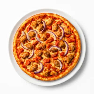 Pizza nach Art des Hauses