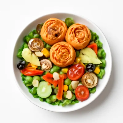 Vegetarischer Salat