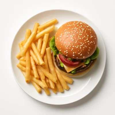Pommes Teller