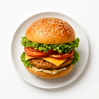 XXL Chicken Cheeseburger