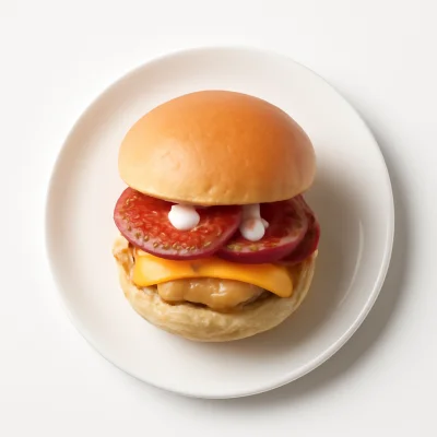 Mini Chicken Cheeseburger