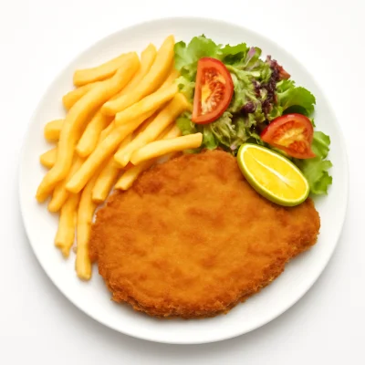 Schnitzel paniert
