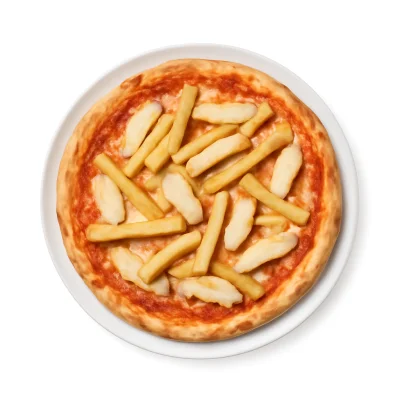 Pizza Pommes e Pollo