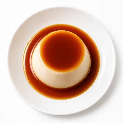Panna Cotta Con Caramello