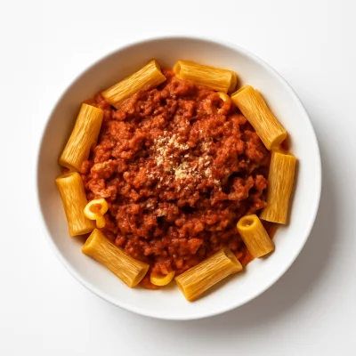Rigatoni Bolognese