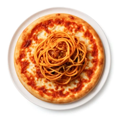 Pizza Spaghetti