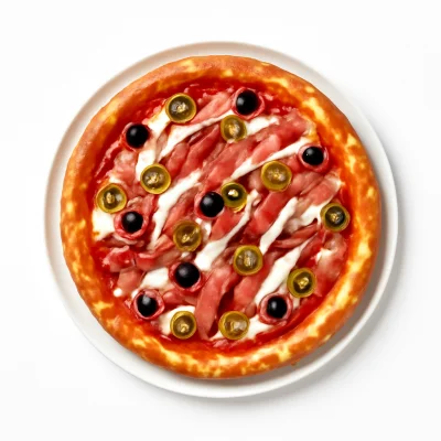 Pizza Tiki (mit weißer Soße)