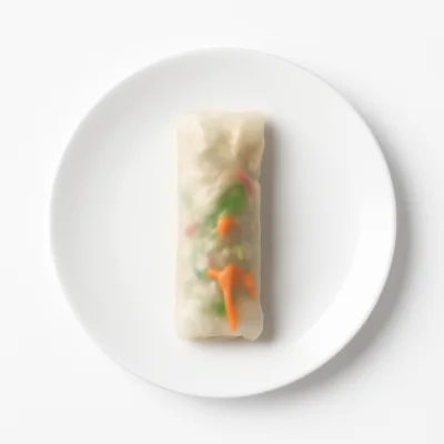 Vegetarische Frühlingsrolle 