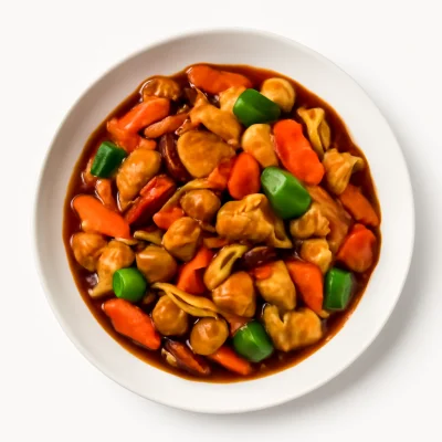 Hühnerfleisch Kung Bao Art 