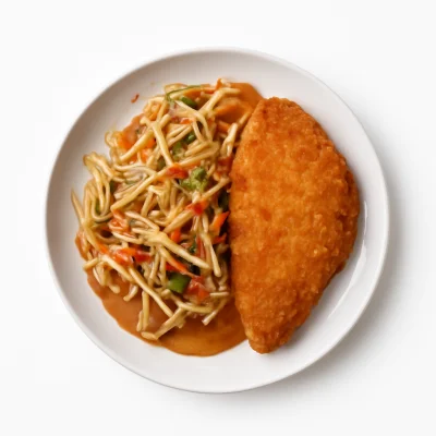 Knuspriges Hühnerfleisch Malaysia Art