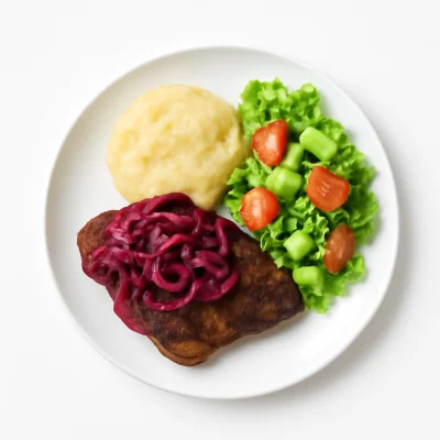 Gegrillte Rinderleber