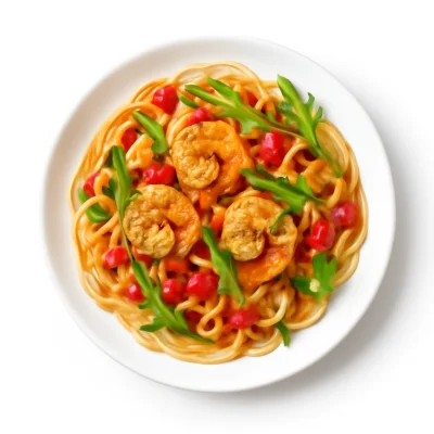 Spaghetti Shrimps