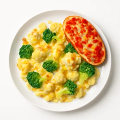 Blumenkohl-Broccoli-Auflauf