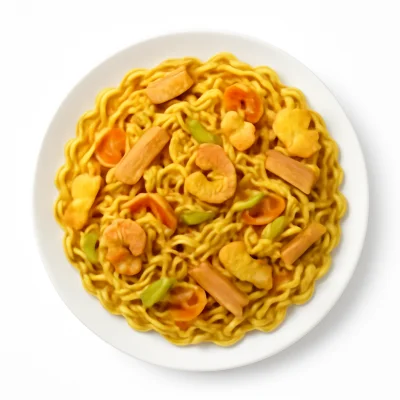 Bami-Goreng (leicht scharf)