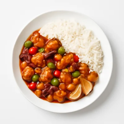 Hühnerfleisch Kung Bao (scharf)