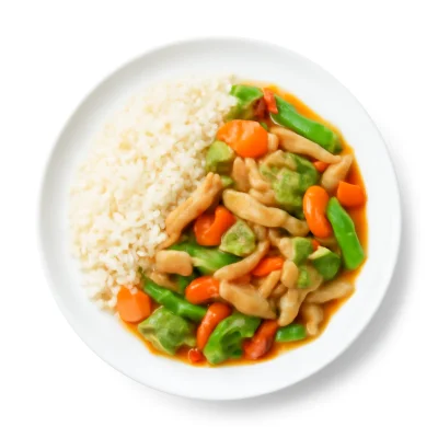 Schweinefleisch Chop-Suey