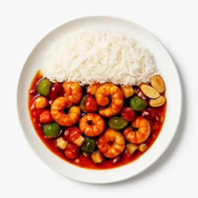 Hummerkrabben Kung Bao (scharf)