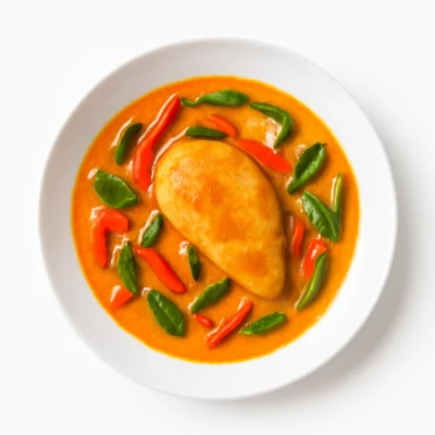 Gaeng Pet Gai (scharf)