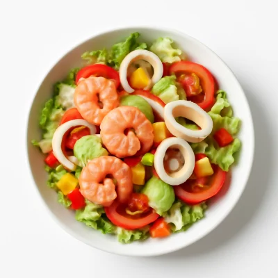 Salate Meeresfrüchte
