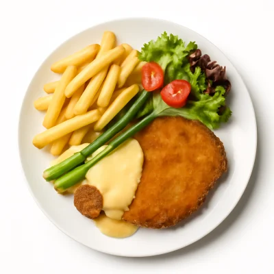 Schnitzel Spargel