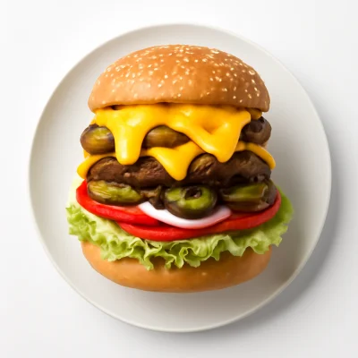 double Chilicheese Burger