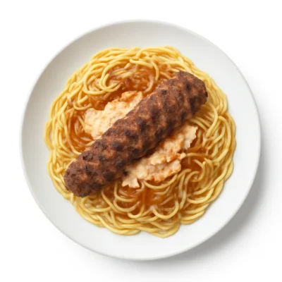 Spaghetti Adana Kebap