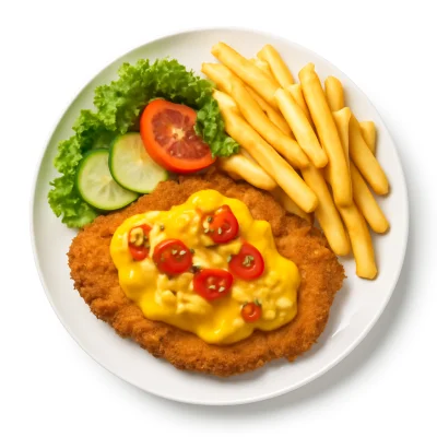 Schnitzel Chilicheese