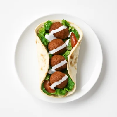 Falafel im Brot