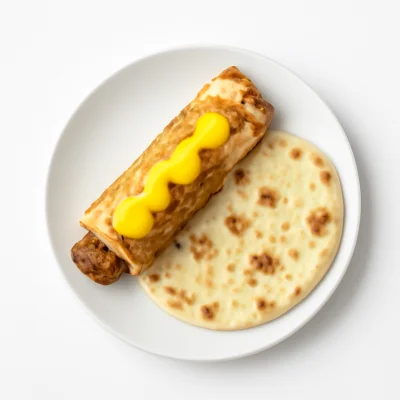 Paratha Hollandaise