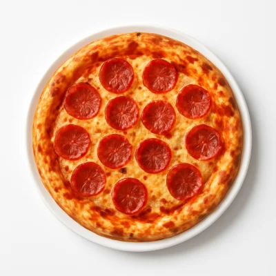 Pizza Rinder-Peperoniwurst