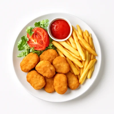Chicken Nugget Teller (10 Stück)
