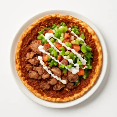 Türkische Pizza (Lahmacun)