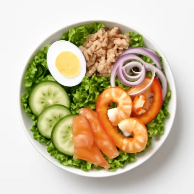 Meeresfrüchte Salat