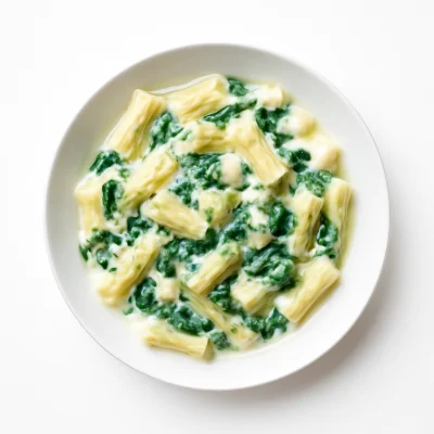 Rigatoni Gorgonzola-Spinat