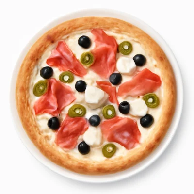 Pizza Tiki (mit weißer Soße)